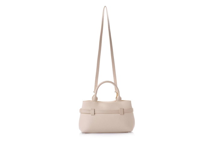 Vince Camuto Mini - Ros Cream Bolsa Tote Color Crema Cuero de Polivinilo 29x18.5x14 cm